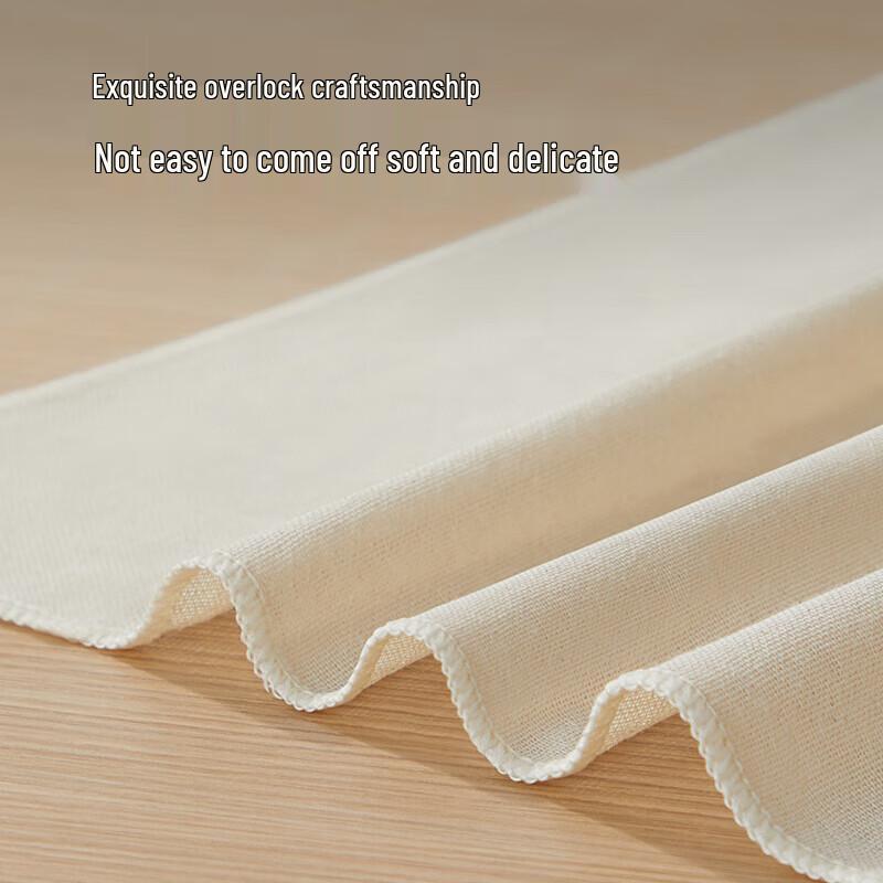 COOKER KING 50cm Cotton Square Steamer Cloth (2-Pack)