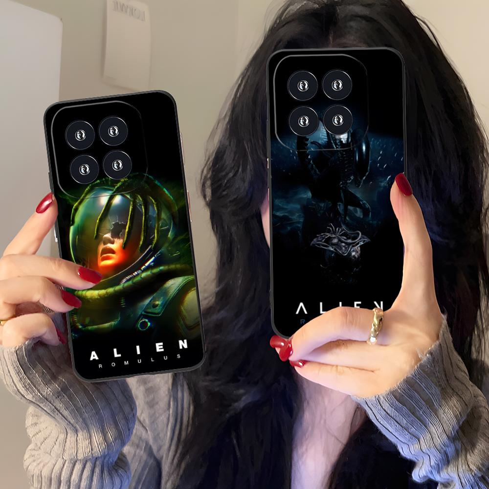 Alien Romulus Handyhülle für Xiaomi 15 14 13 12 Mi 11 T Ultra Lite Pro S X 5G Bunte Druckabdeckung Luxuriös Hübsch