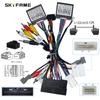 SKYFAME For Hyundai Sonata 8 9 Kia K3 KX7 KX5 Ix45 IX35 SantaFe Car Wiring Harness Adapter Canbus Box Spdif Amplifier Decoder
