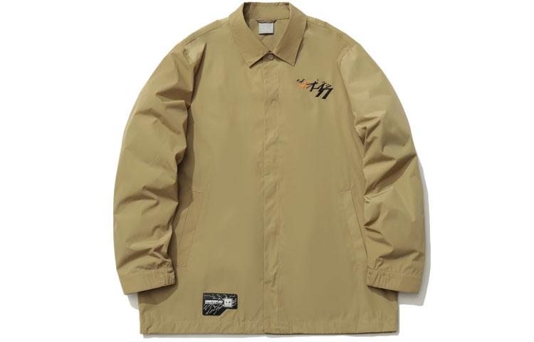Li Ning Sports Fashion Collection Jacket Unisex Khaki AJDR392-2 XL