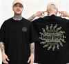 Funny Skeleton Calacas Chidas Gym Print Tshirts For Men Summer Short Sleeve Loose Cotton Tshirt Male Gym Oversized Tshirt Top