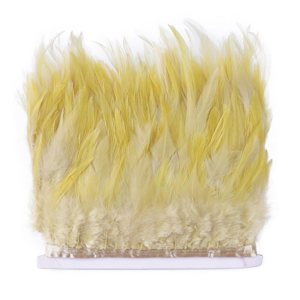 Feather4-6inch High Quality Chicken Feathers Trim Fringe 1meter Mint Green Rooster Feather Ribbon  Wedding Dress Creative Crafts Plumes