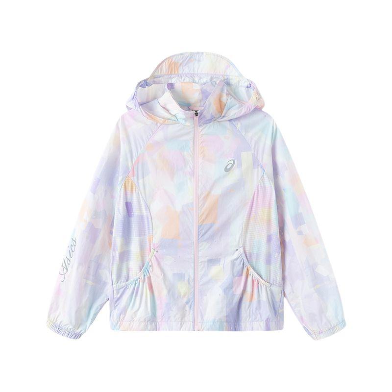 Asics Jacket Urban Trendy SS25 6004 Pink Purple Children Aged 3 7 Years Old 332251050043-6004 130