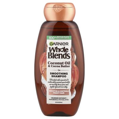 Whole Blends, Szampon wygładzający z olejem kokosowym i masłem kakaowym, 12,5 fl oz (370 ml)