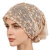 Polyester Embroidered Mesh Sun Hat With Adjustable Fit For Summer Fashion