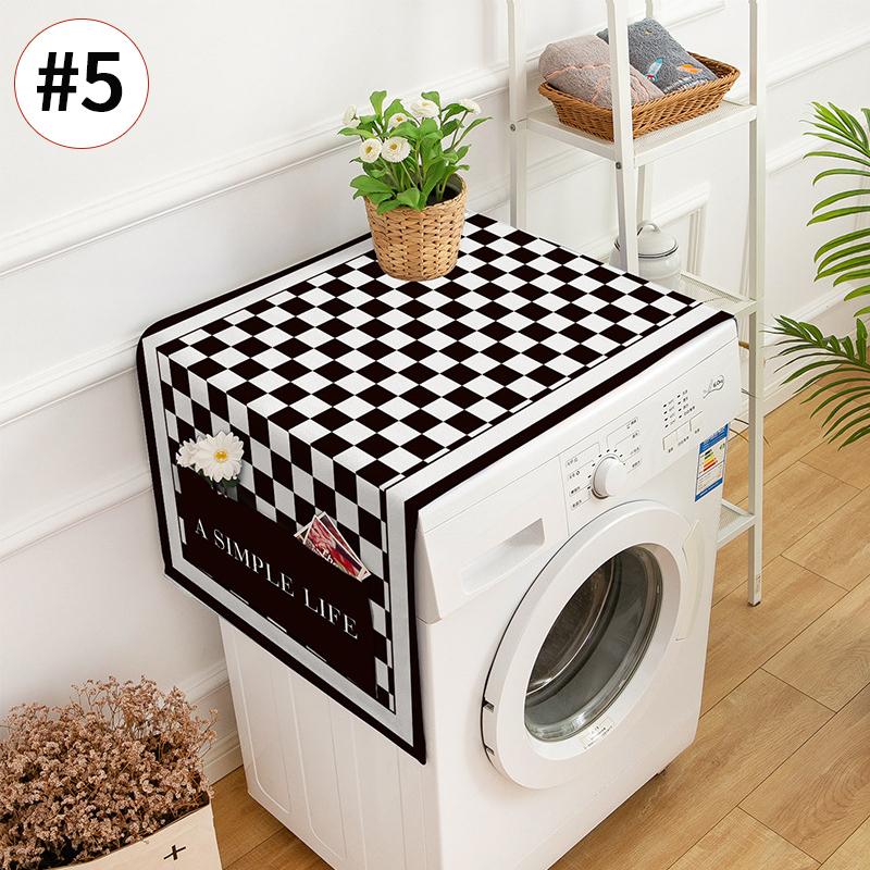 Saugfähige Staubmatten für die Waschmaschine, Retro-Schachbrettmuster, Küchenspülenpads, staubdichte Abtropfmatte, wasserdichtes Abdecktuch