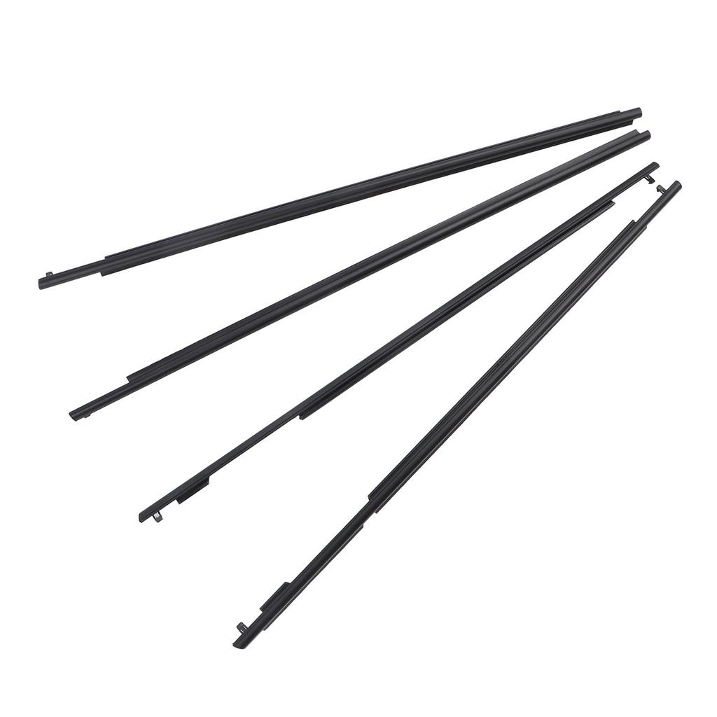 Door Belt Moulding Set 75711‑60072 Window Weatherstrip Sealing Belt for Land Cruiser Prado 150 Series 2010 to 2020