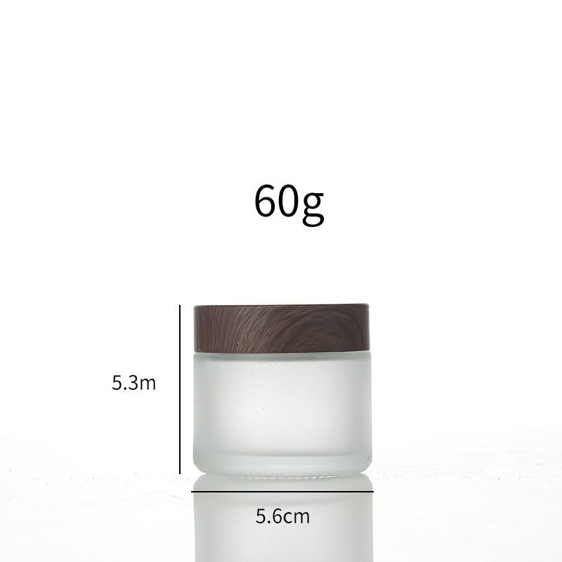 Frosted Wood Grain Cover Cream Bottle Cream Bottle Lotion Bottle Spray Bottle Storage Bottle Pump Bottle Storage Bottle Silk Screen Gilding