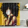 Boho Shower Curtain Nature Landscape Art Washable Bathroom Decor Farmhouse Home Textile Modern Abstract Wall Hanging Backdrop