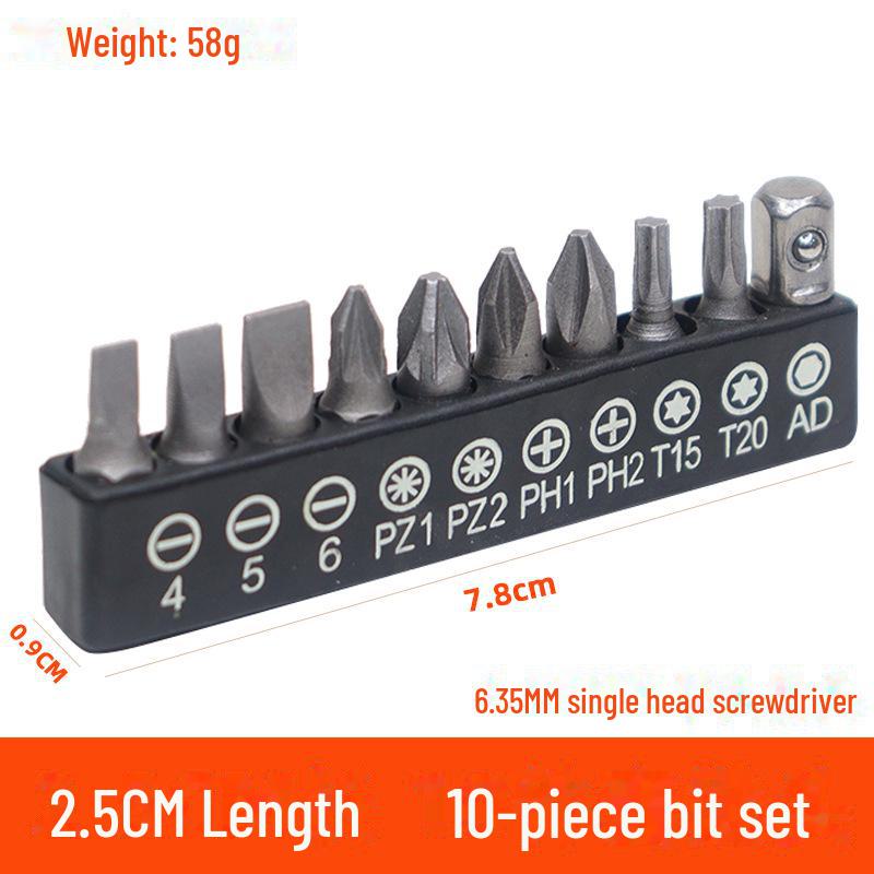 

Набор из 10 отверток и электродрелей 1/4 10 batches