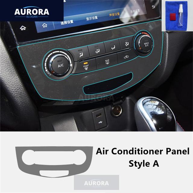 Per NISSAN QASHQAI 14-20 Interni Auto Console Centrale Pellicola Protettiva Trasparente in TPU Pellicola Riparatrice Antigraffio Accessori Modifica