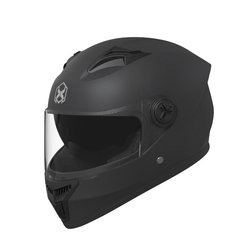 Electric Vehicle Helmet for Men, All-season Motorcycle Full-face Helmet, Women's Winter Warm Riding Helmet with Dual Visors