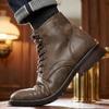 Boots Men Casual Brand 2026 Comfortable Fashion Outdoor Walking Shoe