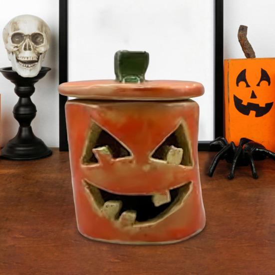 Halloween Ghost Night Light Spooky Ghost Centerpiece Light-up Hollow Ghost Decoration for Festive Party Mantels Shelves Decor