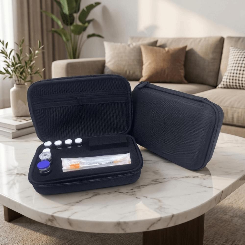 Multiple Slots Insulin Vial Protector Foam Protective Insulin Organizer Outdoor Travel