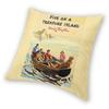 The Famous Five By Enid Blyton Pillowcase Polyester Linen Velvet Printed Zip Decor Sofa Seater Cushion Case