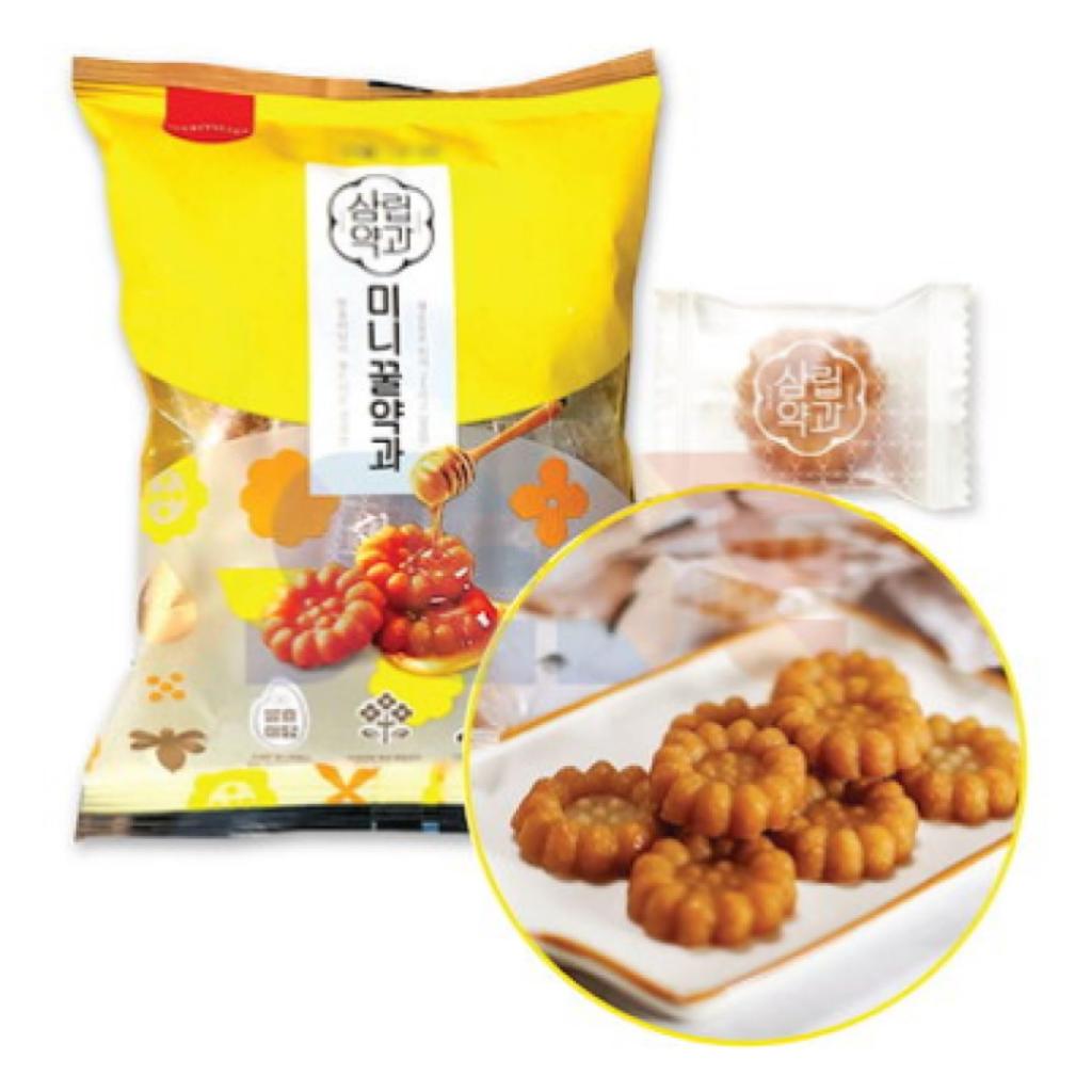 Yakka Yakka Mini Yakka Samlip 140 g 1 Beutel traditionell [Mini Yakka] G-Market Original/koreanisches Essen/koreanische Süßigkeiten/Honig/Zimt