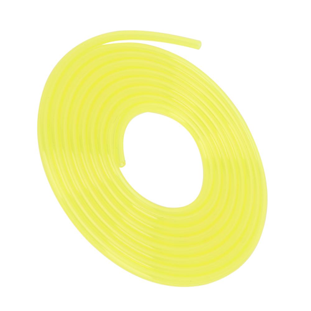 3 Meters Yellow Hose Fuel Pipe Petrol Tube Lawn Mower Trimmer Accessories (2*3.5mm)