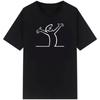 Happy Fashion T Shirts La Linea The Line Osvaldo Cavandoli TV Men Women Style Streetwear Tee Round Neck Casual Tops Camisetas#Color(4)