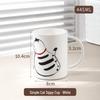 Creative Thickened Cat Paw Toothbrush Cup for Home & Dorm Use