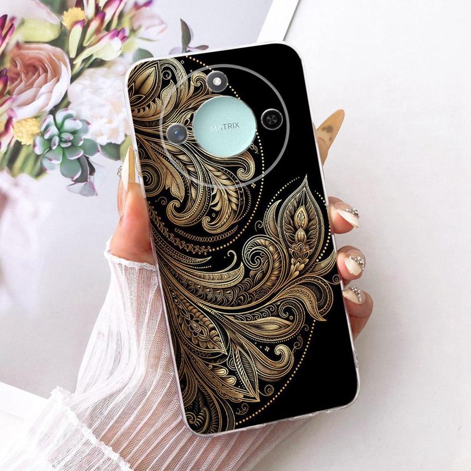 6.8" Case For Honor X9c Smart 5G Cover Cool Fashion Dragon Lion Wolf Cartoon Soft Silicone Phone Cases For HonorX9c Smart Bumper