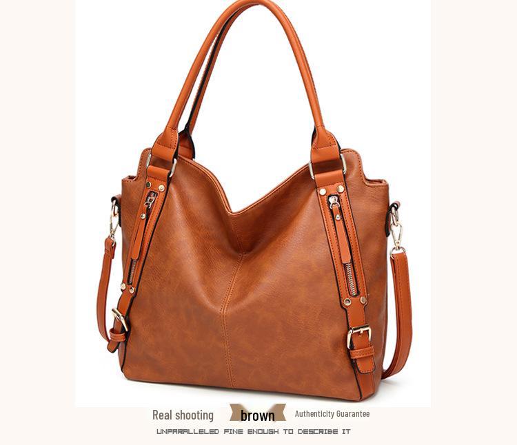 Guangzhou Women's European & American Style Handbag - Generous Single Shoulder & Crossbody Bag