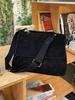 2025 Trendy Retro Brown Velvet Crossbody Bag - Women's Large Capacity Autumn/Winter Shoulder Bag