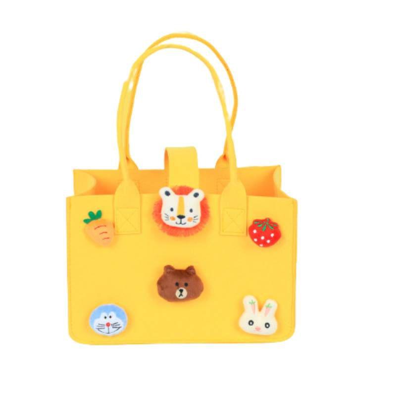 Trendy Felt Tote Bag Perfect For Fashionable Shopping And Gifting