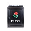 Drop Box Newspaper Holder Post Wall Hanging Mail for Outside House Garden