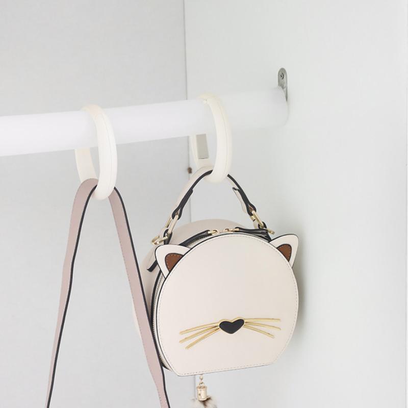 Portable ABS Bag Hook for Hanging Table Purse Bag Keys Hooks Wall Hanger Holder Handbag Hanger Desk Side Holder organizer Hook