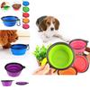Compact 350ml Collapsible Dog Bowl For Convenient Feeding And Hydration On The Go