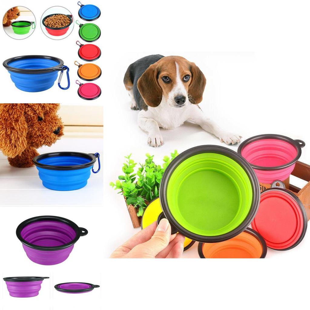 Compact 350ml Collapsible Dog Bowl For Convenient Feeding And Hydration On The Go