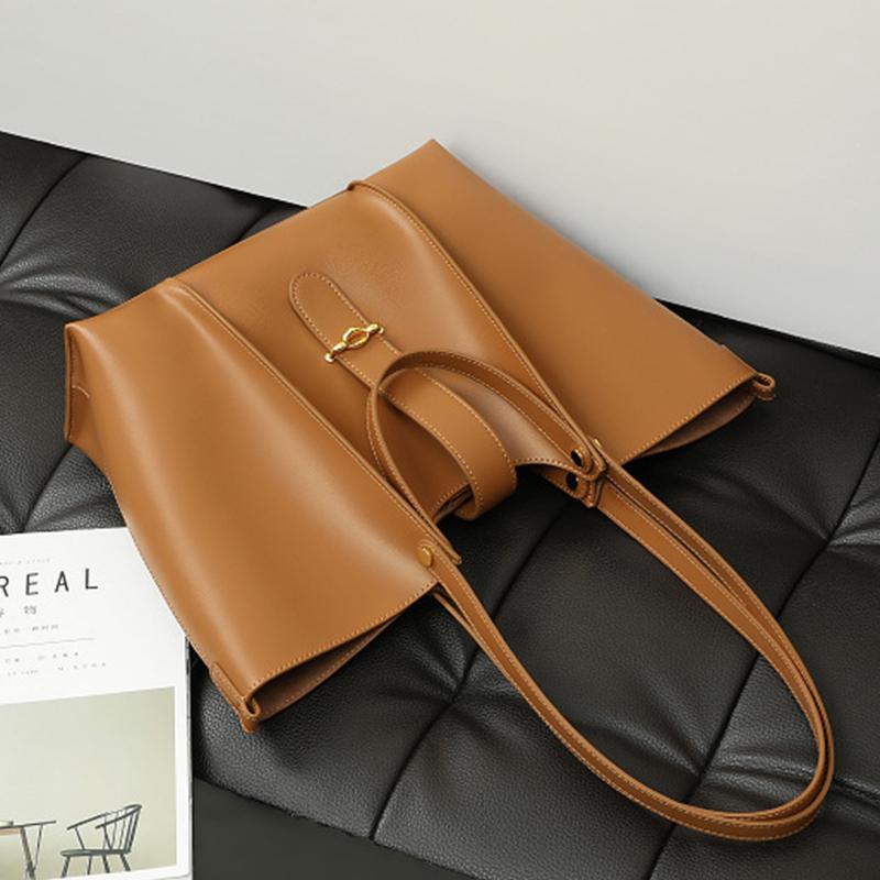 Damen-Tragetasche aus Rindsleder 2026 Neu Große Kapazität Fashi Designer Luxus-Taschen Klassisch Vintage Falten Damen-Umhängetaschen