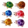 Crochet Turtle Handmade Mini Turtle Keychain Charm Cute Tortoise Doll Pendant Keyring Backpack Charm Gift for Girls Sister