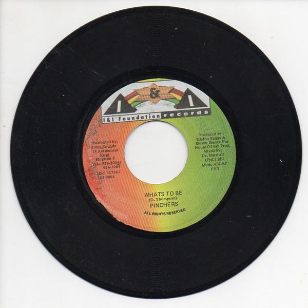 

7inch Record PINCHERS - Whats To Be NONE I & I Foundatio Japan Reggae, Ska & Dub Used