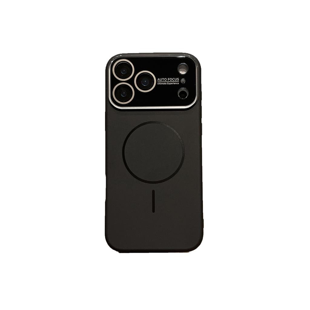 Solid color liquid magnetic lens film is suitable for iPhone16Pro max Apple 17 mobile phone case 14/15 large window.
