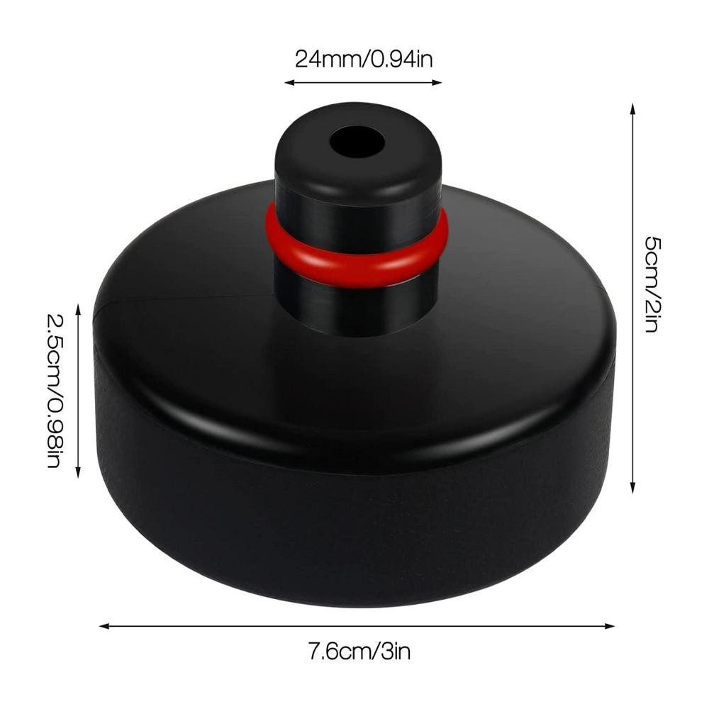 Car Jacks For Tesla Model 3/S/X/Y Car Rubber Lifting Jack Pad Adapter Repair Tool Wear-resistant Support Chassis Tire Repair Kit