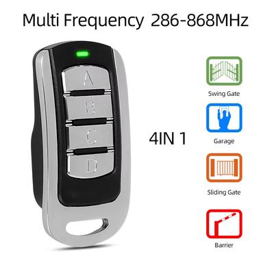 Multi-Frequency 286MHz-868MHz RF Remote Control Duplicator 433MHz Grabber Clone Gate Key Fob Command Hand Transmitter