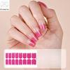 Strong Adhesive Nail Strips Polish Film Decals Stick On Art Decals Without LED Lamps Curing Stylish and Long Lasting