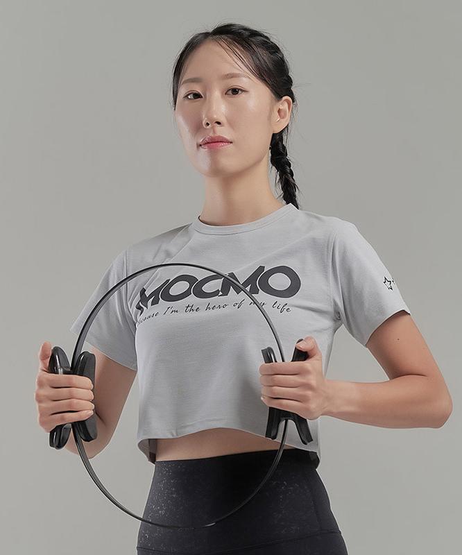 Mokeumo Mocmo Sorona Standard Fit Crop Short Sleeve Tee