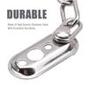 Stainless Stee Security Door Chain Home Sliding Fastener Anti Theft Lock Guard Latch