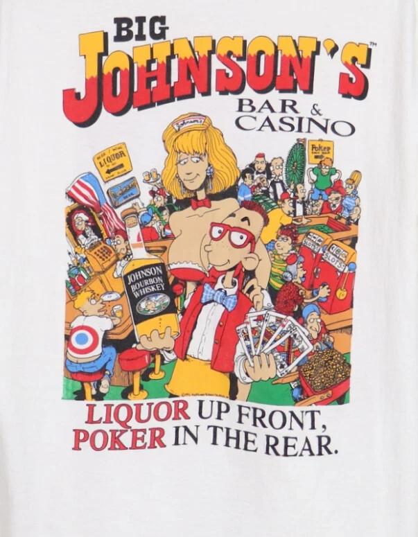 vintage, Big Johnson T shirt - MOM gift, halloween gift Unisex T-Shirt L