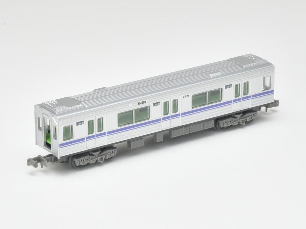 Railway Collection Jernbanesamling Nagoya City Transportation Bureau Meijo-linjen Type 2000 Sen Modell Sett Dioramaforsyninger 6-Vogn