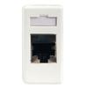 RJ-45 Socket - GEWISS - GW20684 - White - UTP - 1 Module