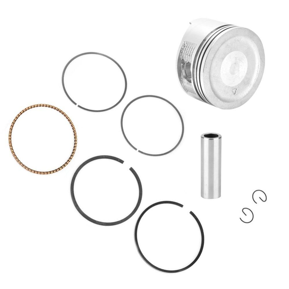 Aluminum Piston Generator Piston Kit Silver Engine Piston Replacement for For 170F GX210 Engine