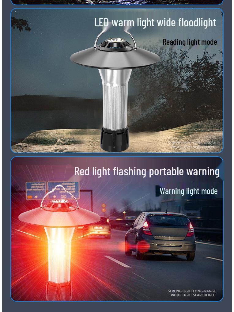 Hurricane Lantern with Long Battery Life for Outdoor Camping