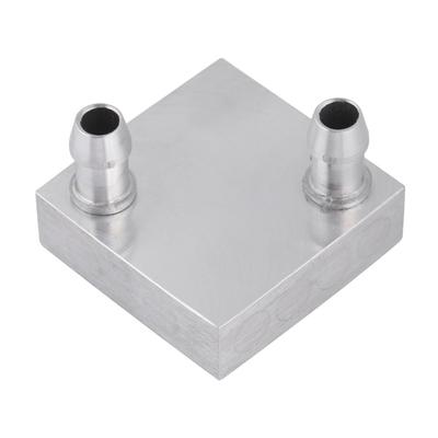 Nozzle Upward Aluminum Block 40x40mm CPU Radiator Durable Liquid Water Heatsink  PC Computer