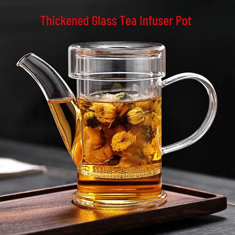 YUELIGPIN Thickened Glass Teapot