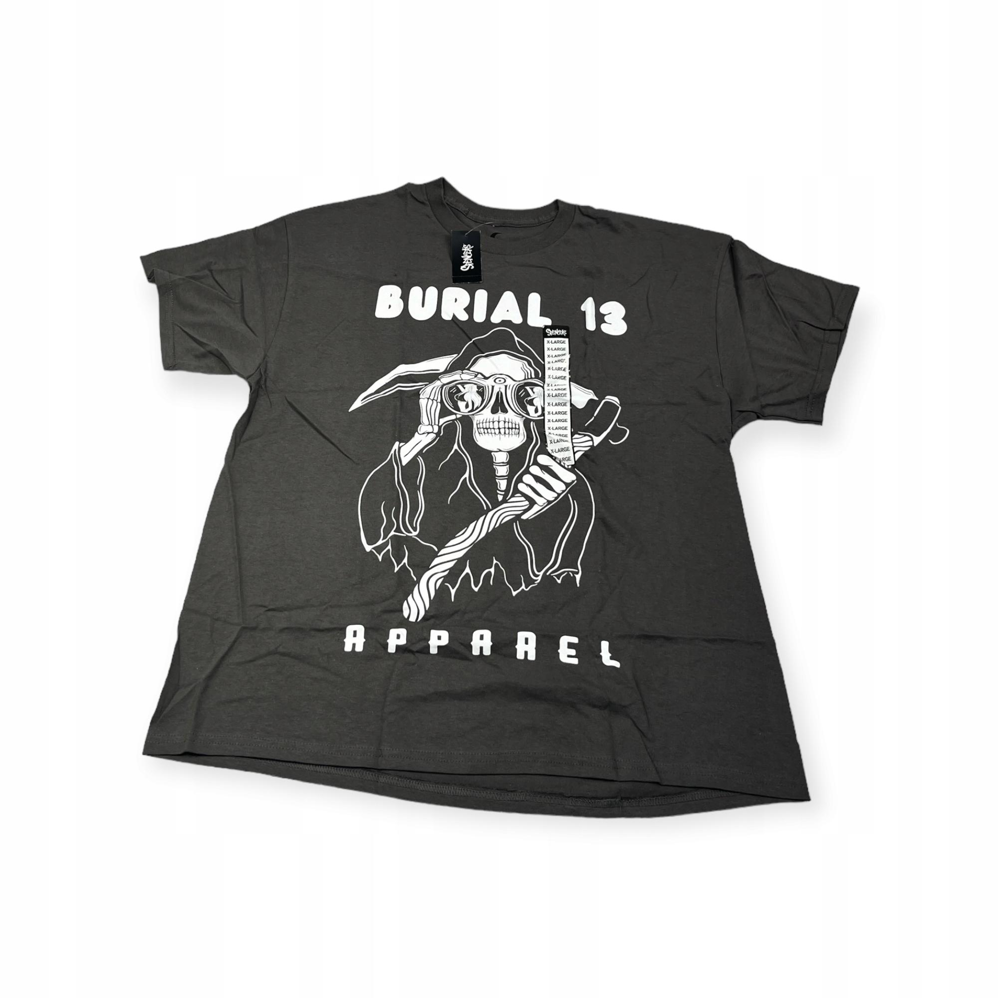 

Koszulka T-shirt męski okrągły dekolt SPENCER S nadruk L