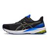 Asics GT 1000 12 Black Blue Yellow Men Sneakers Glow-Yellow 1011B631-002
